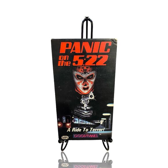 Vintage Panic on the 5:22 VHS 1974 Horror Thriller Cult Film: Goodtimes Video - Picture 1 of 7